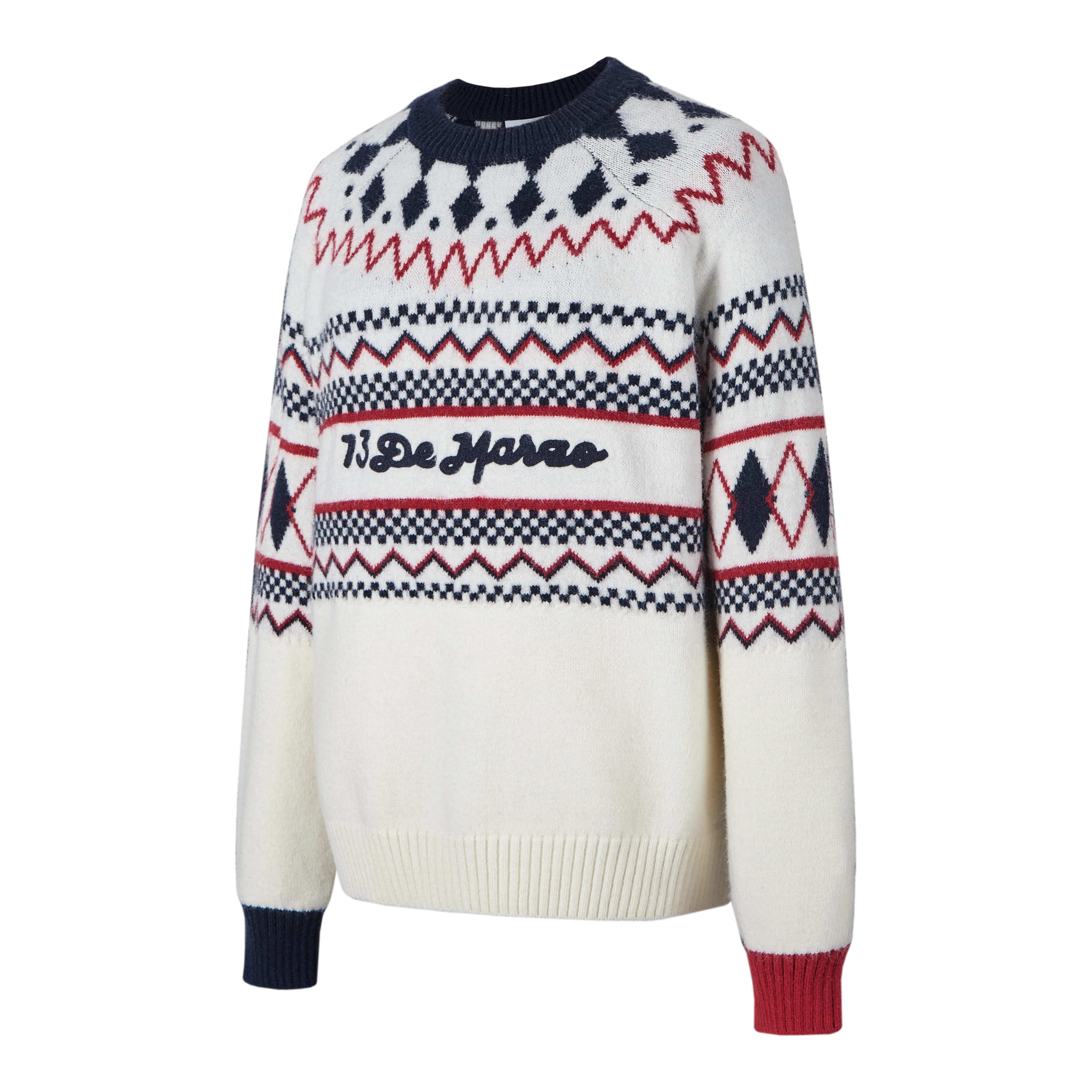 13DE MARZO Bear Exotic Nostalgia Sweater