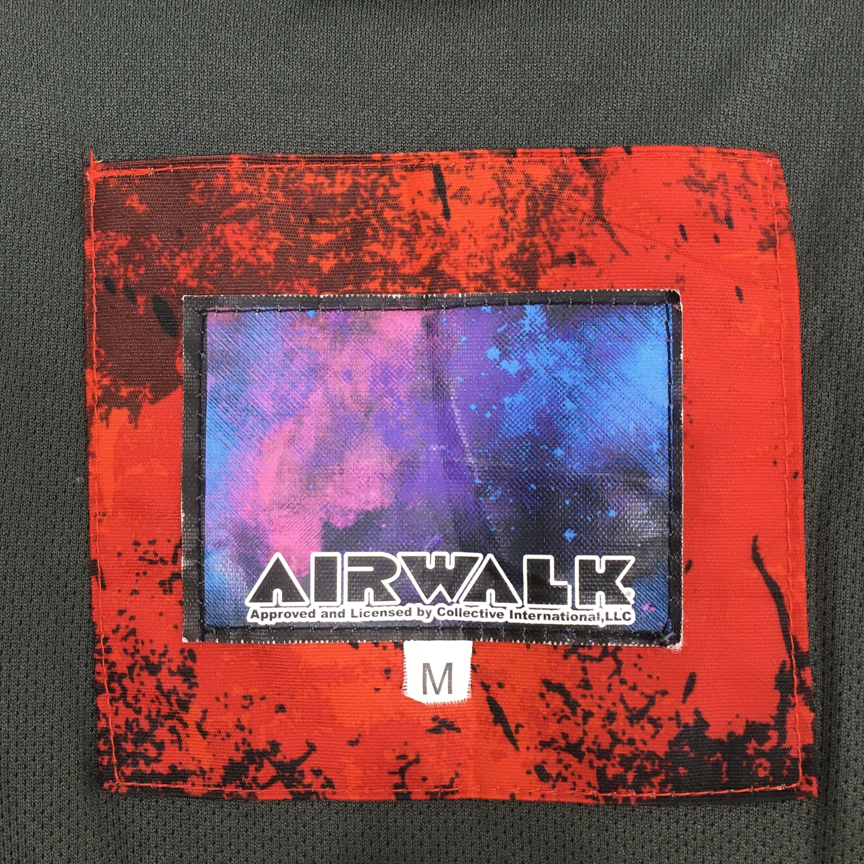 Airwalk Winter Bomber Red Hoodie Jacket Medium