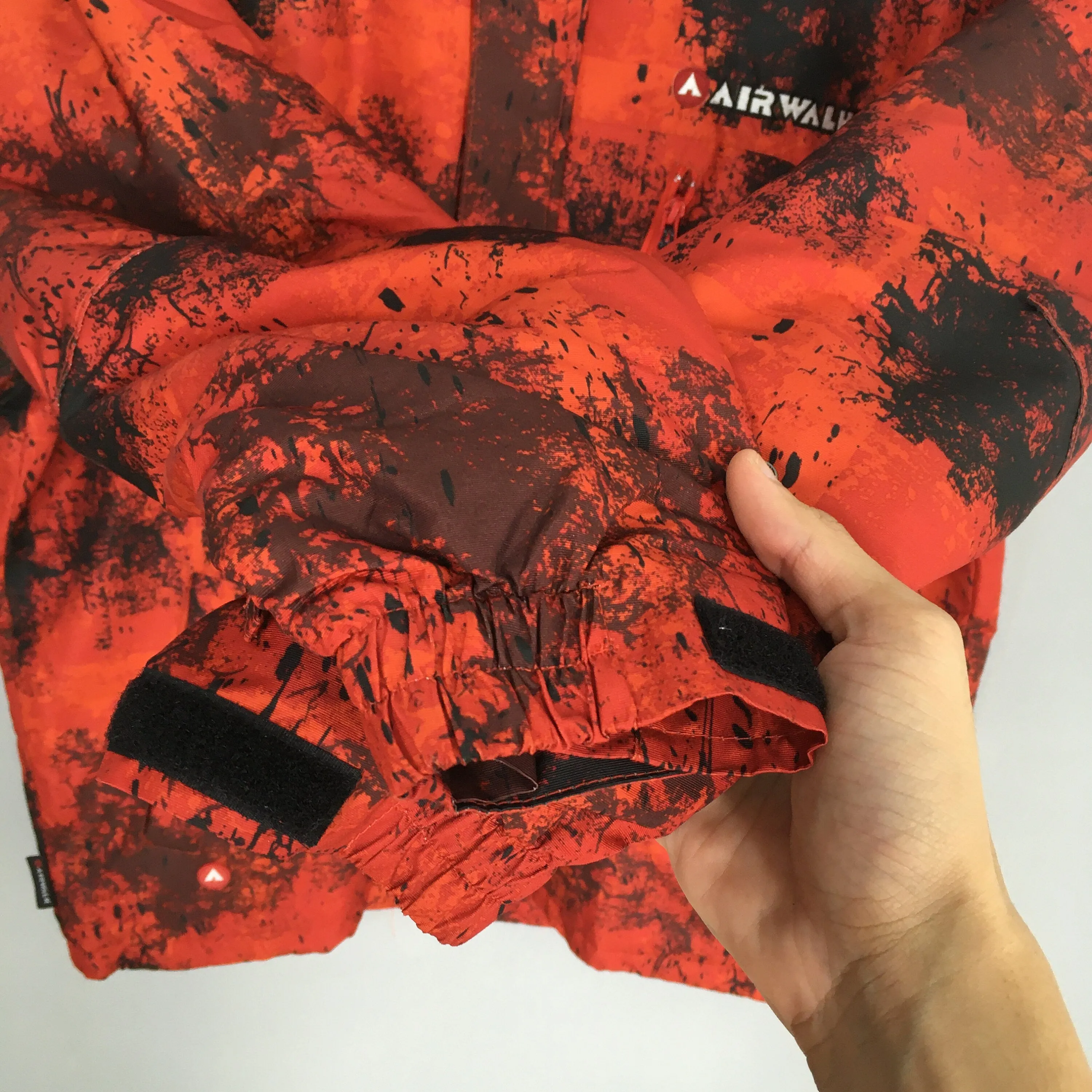 Airwalk Winter Bomber Red Hoodie Jacket Medium