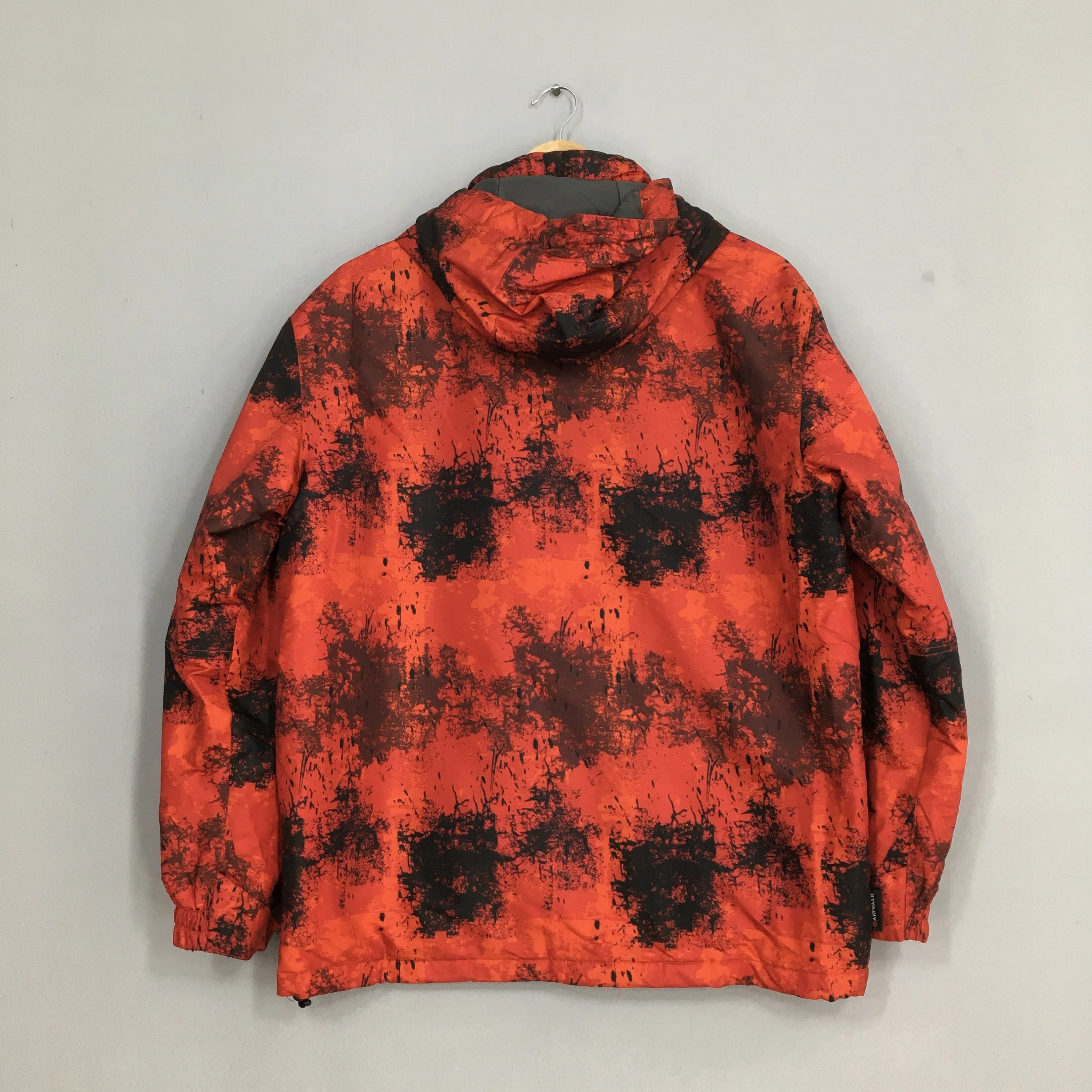 Airwalk Winter Bomber Red Hoodie Jacket Medium
