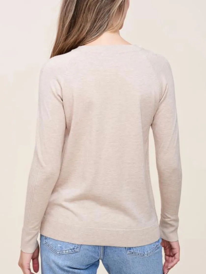 Alia Sweater - Oatmeal