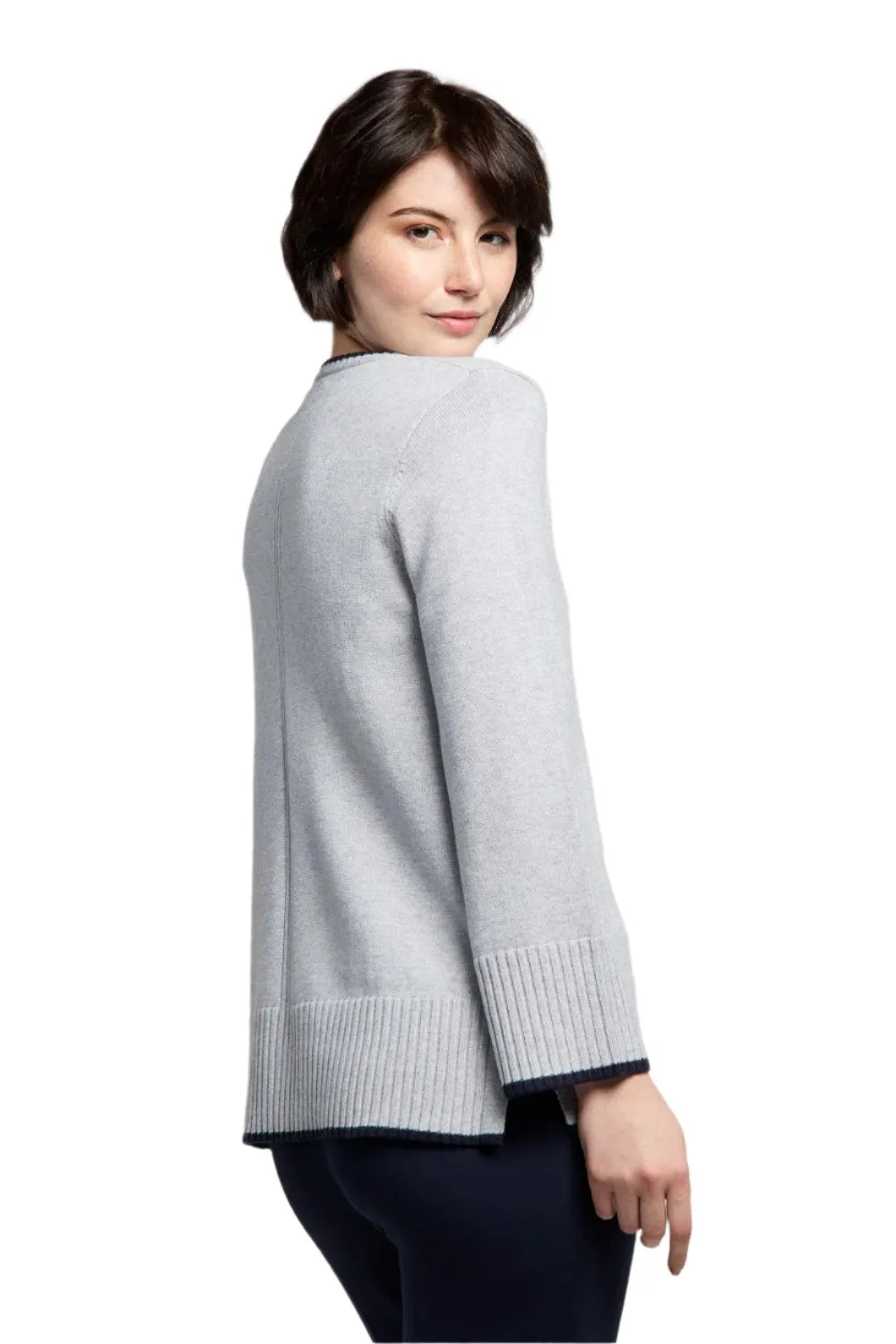 Atelier Round neck Bell sleeve Sweater