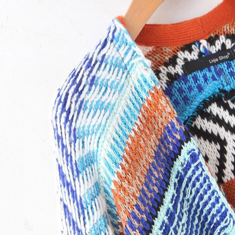 Autumn women's new reverse-wearing cardigan sweater women