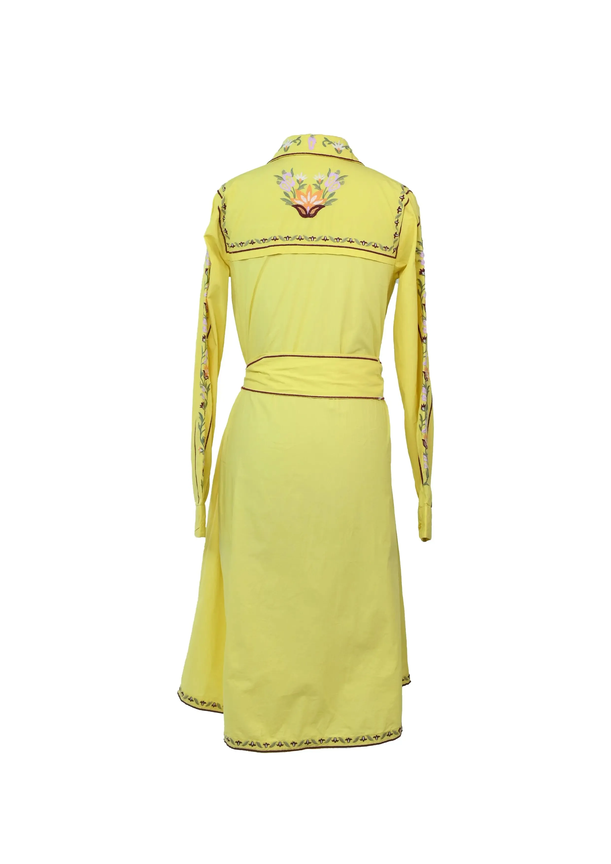 Chameleon dress-yellow