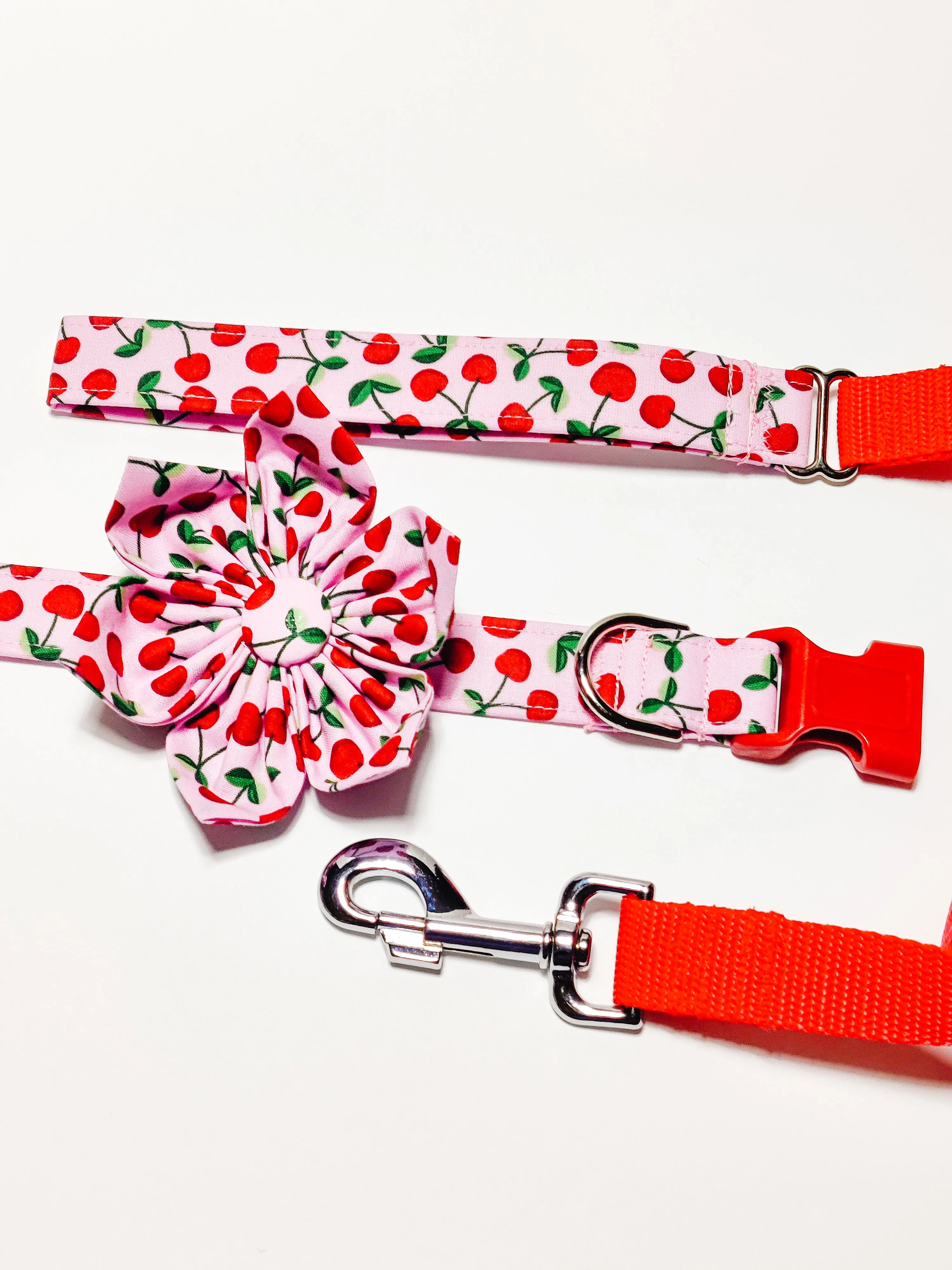 Cherries Dog Collar/ Cat Collar