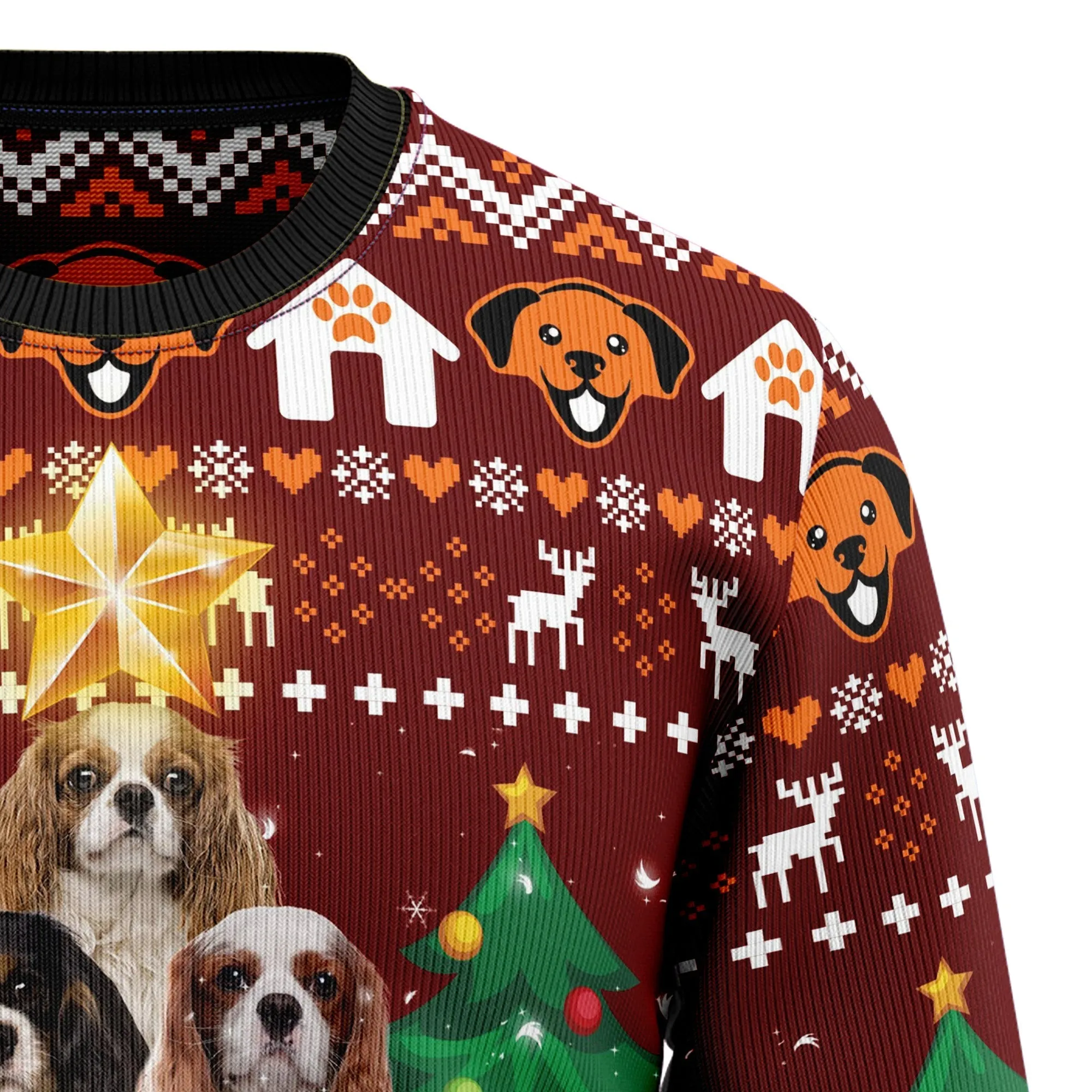 Christmas Sweater JulesRoche All-Over Print Holiday Style