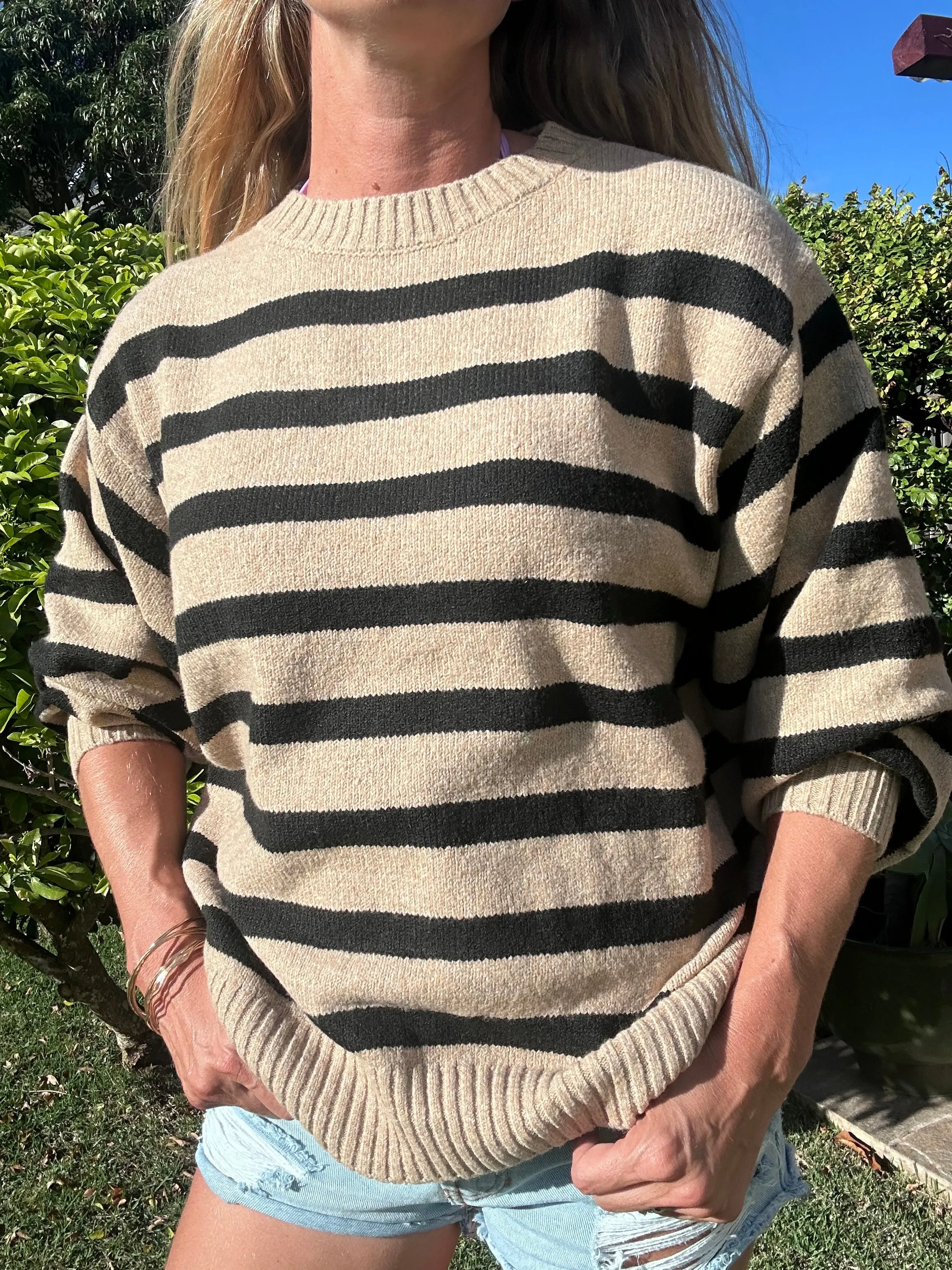 Davis Striped Sweater