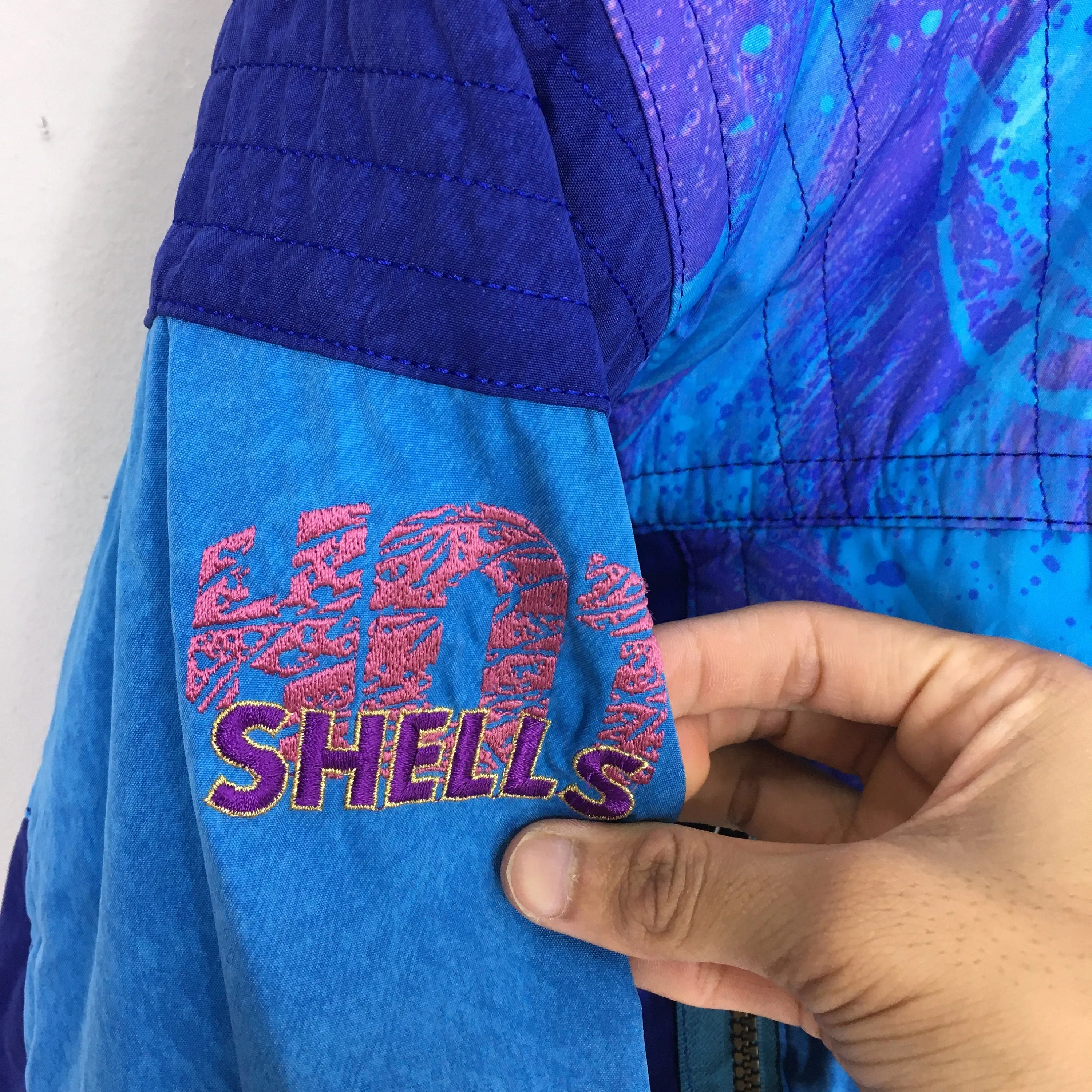 Descente Hoodie Ski Bomber Parka Jacket Skiing Large