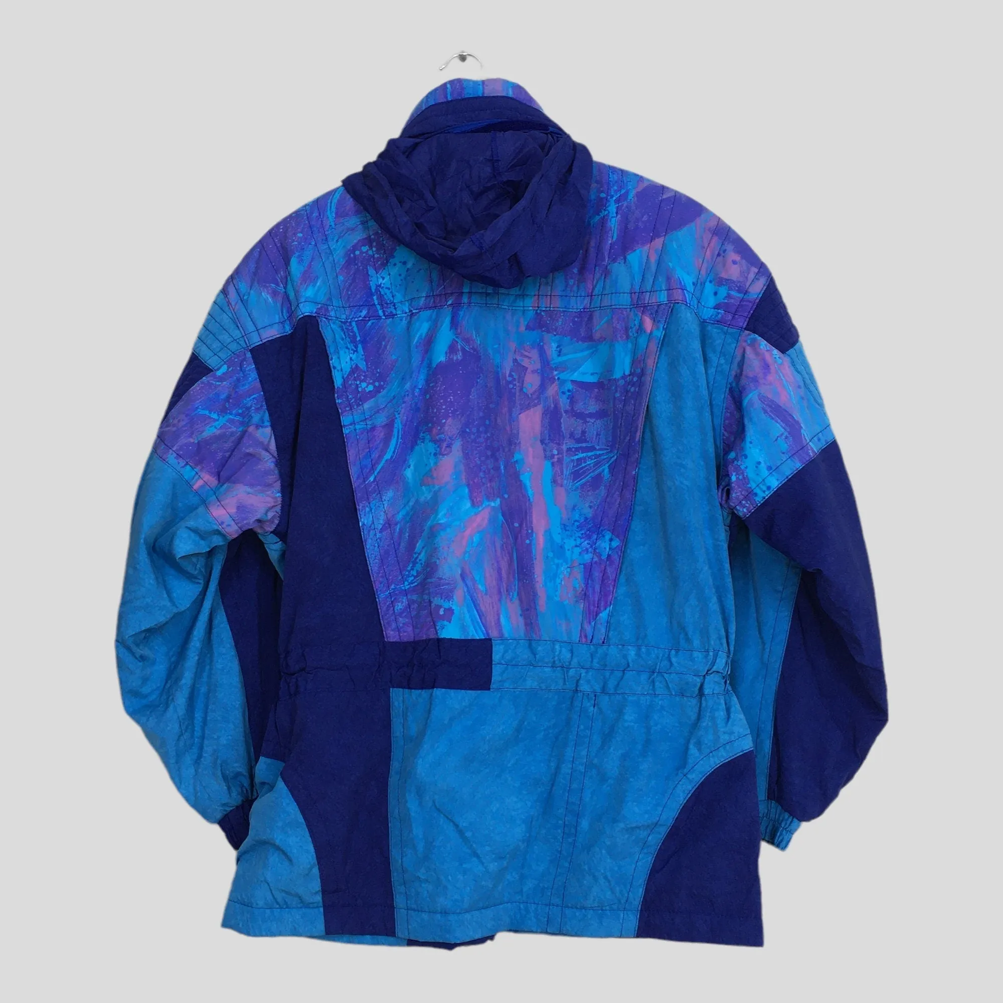 Descente Hoodie Ski Bomber Parka Jacket Skiing Large