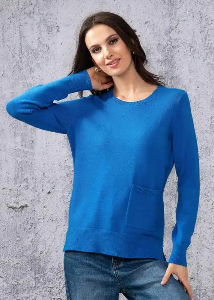 Detached Cowl Neck Sweater. Style ALSA44263