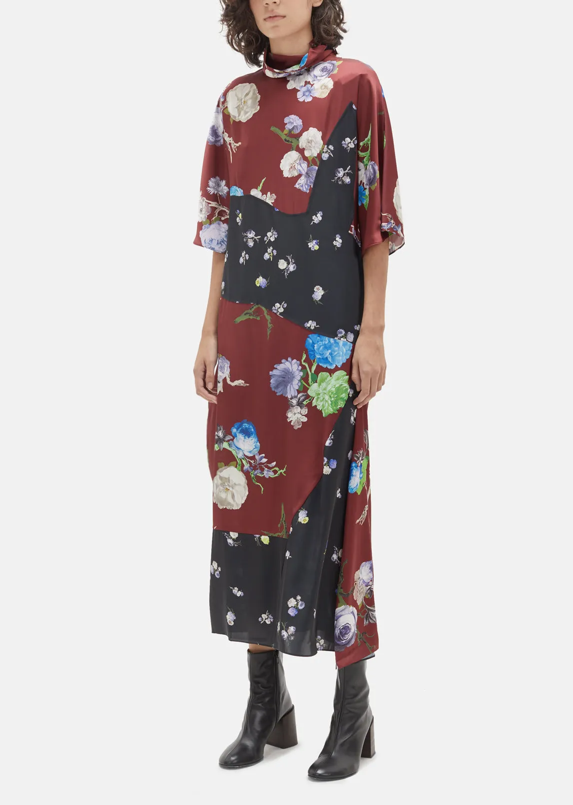 Dilona Flower Print Dress