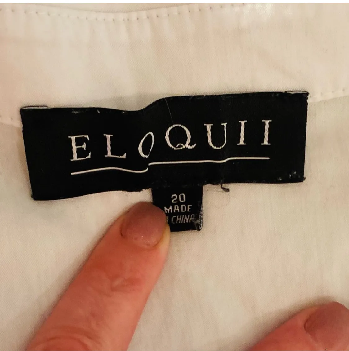 Eloquii Oversized Shirt Dress with Open Front