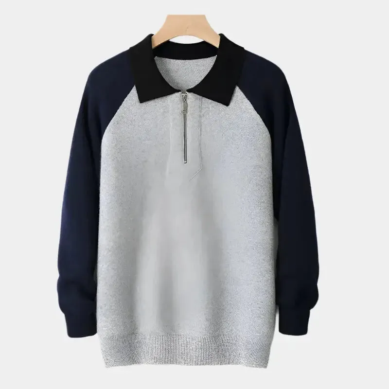 Essential Polo Sweater - Cross & Crown