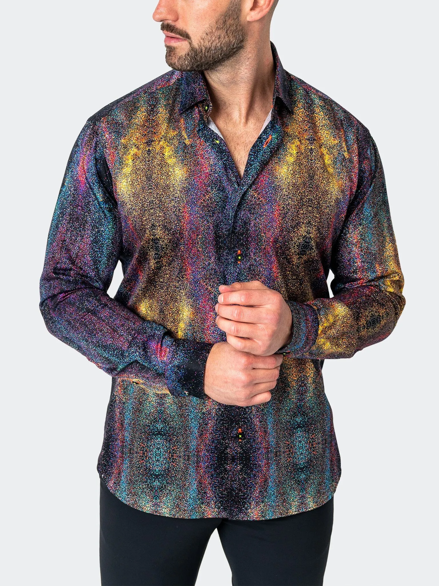 Fibonacci Galaxy Black