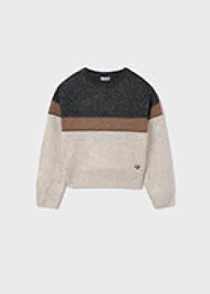Hailey Block Sweater