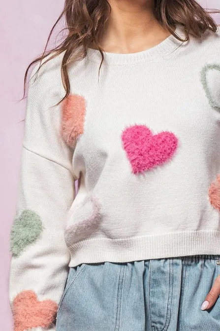 Heart of Fuzz Sweater