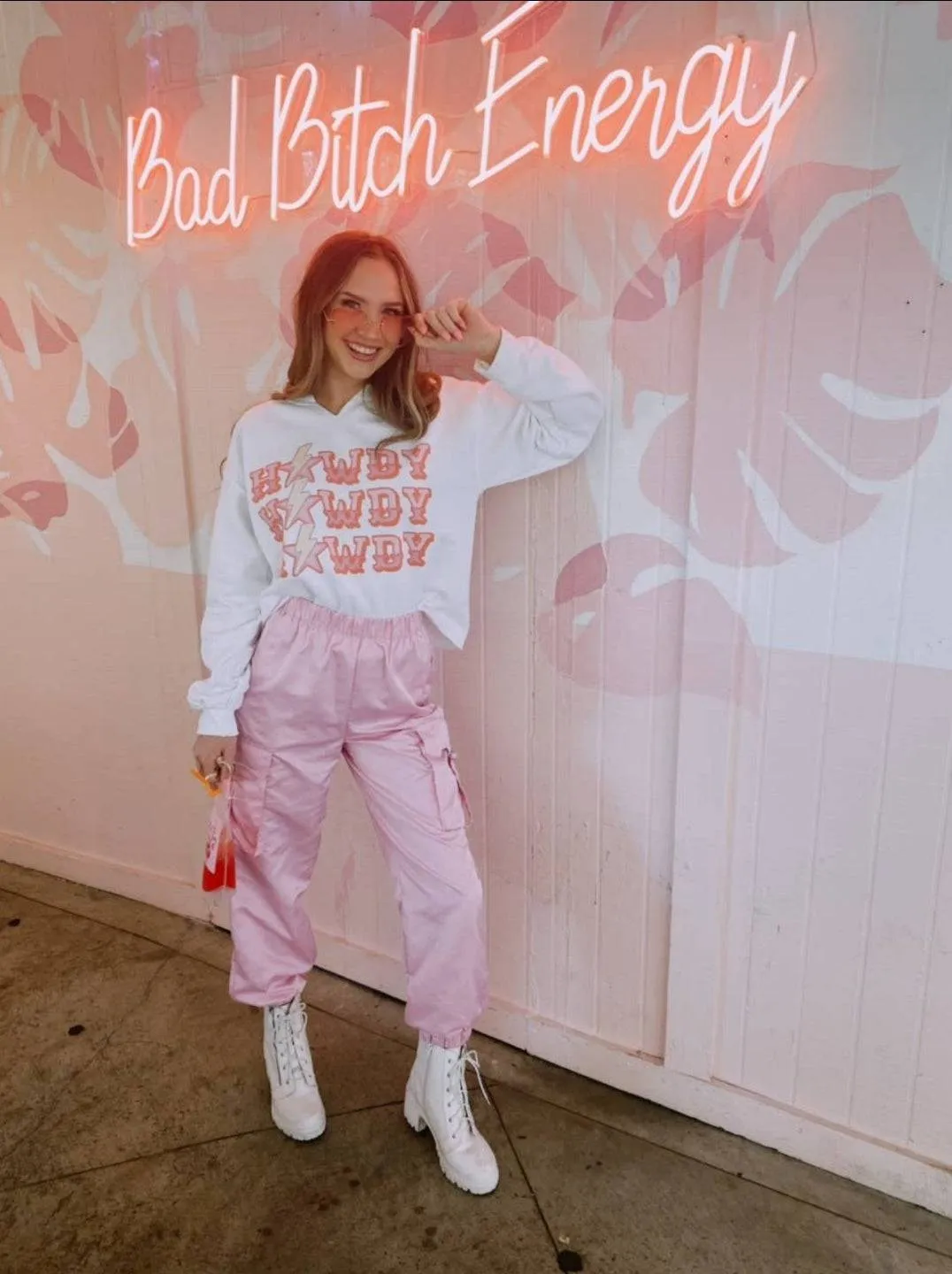 Howdy Cowgirl Sweatshirt - Small