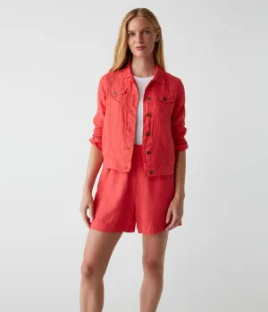 Jean Linen Jacket