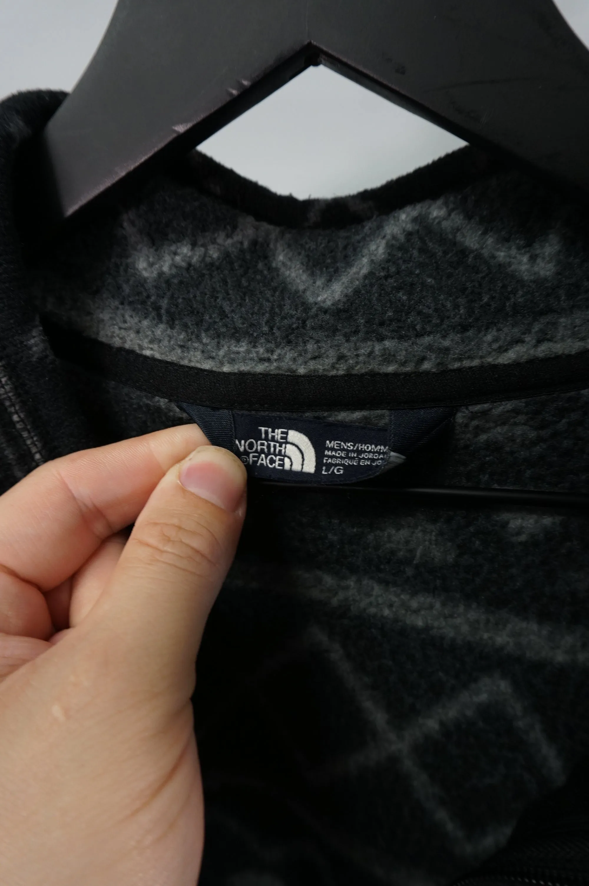 (L) The North Face 1/2 Zip Fleece