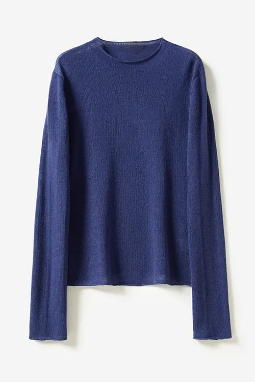 Lightweight Cashmere Crew Neck Sweater