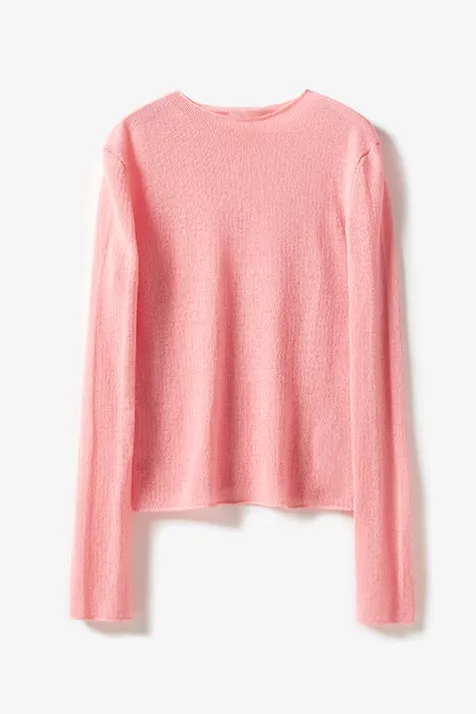 Lightweight Cashmere Crew Neck Sweater