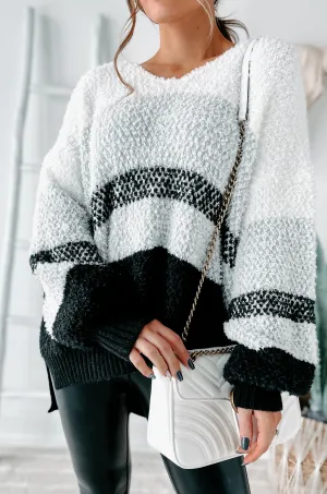 Lillian Colorblock Sweater (Black)