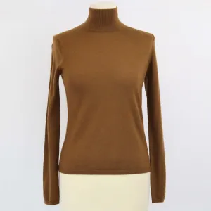 Max Mara Brown Turtleneck Patroni Sweater