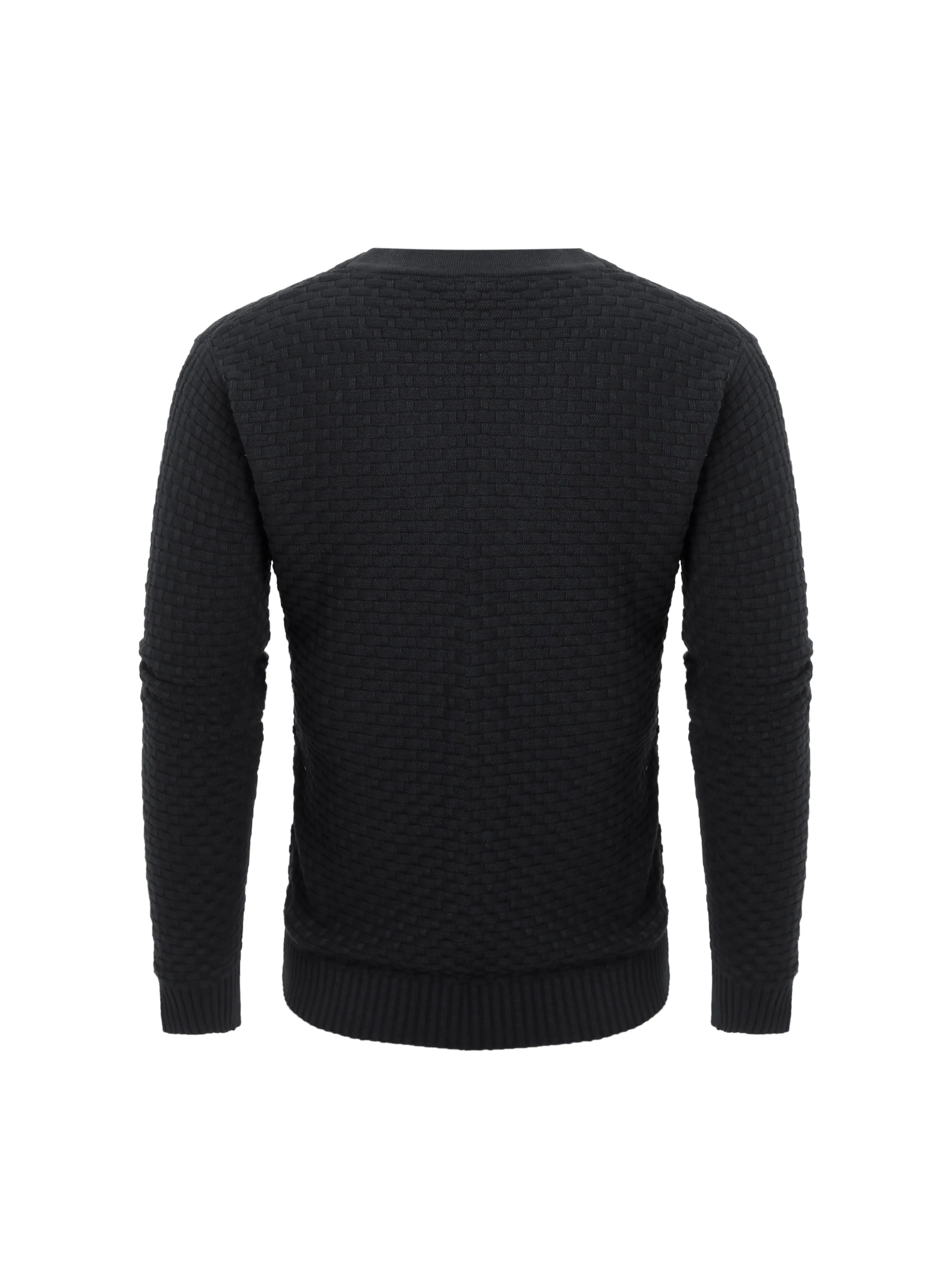 Men's New Knitted Sweater Cardigan Fashion Casual Men's V-neck Button Sweater Men