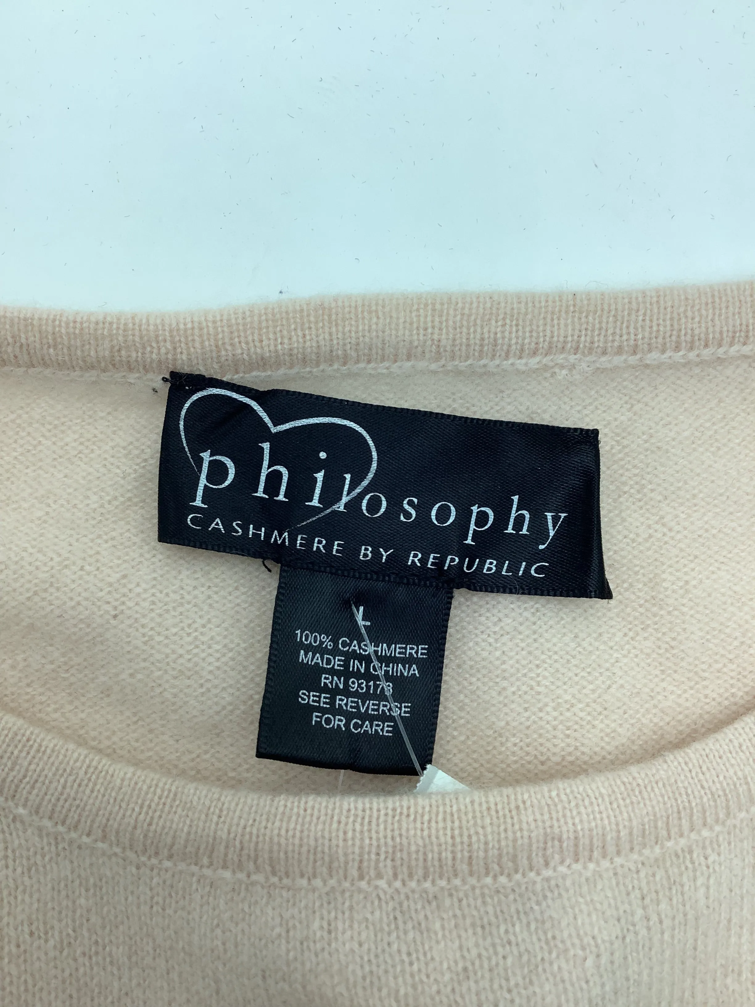 Philosophy Republic Sweater Crew Neck Cashmere w/Tags