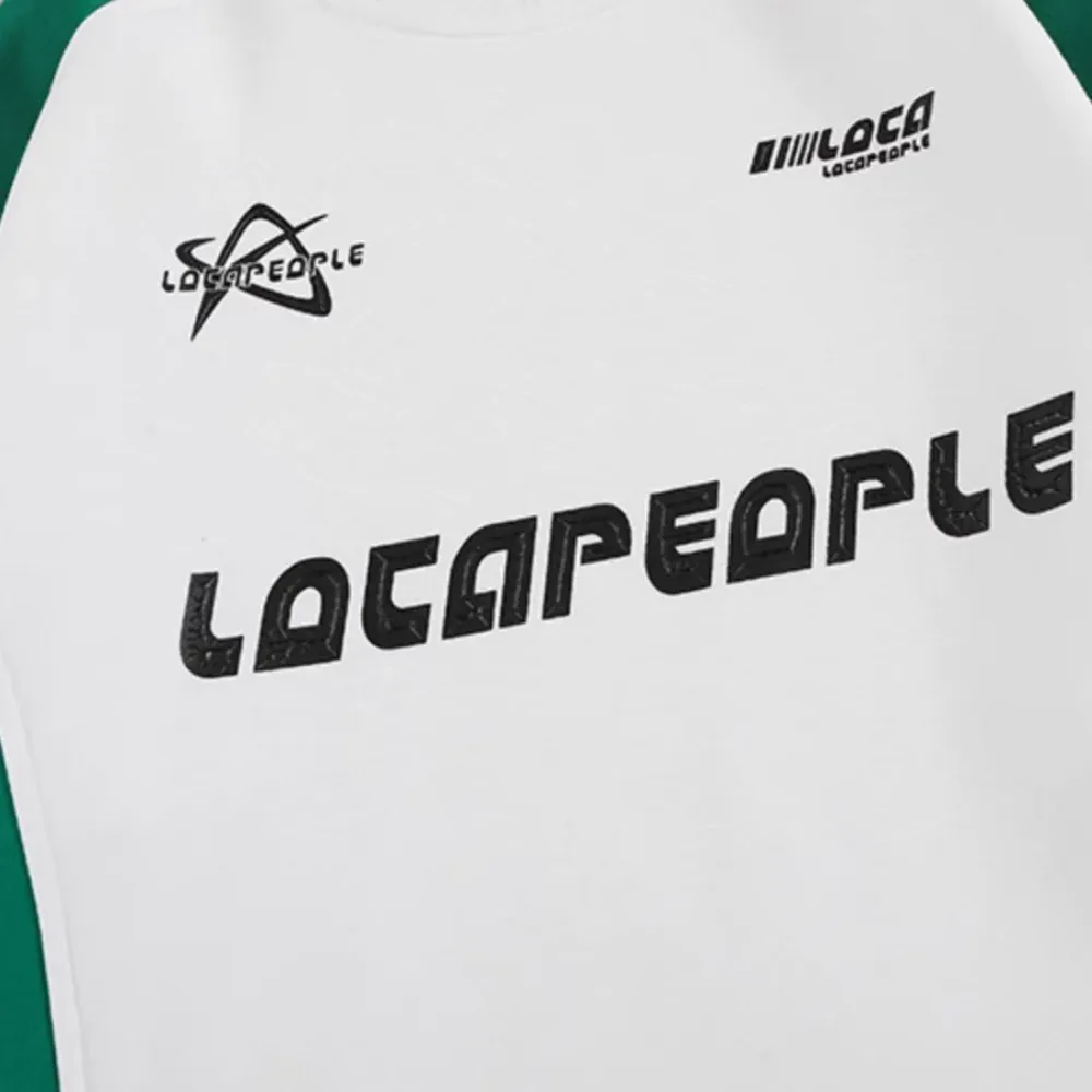 "American Street Color Contrast" Sweatshirt