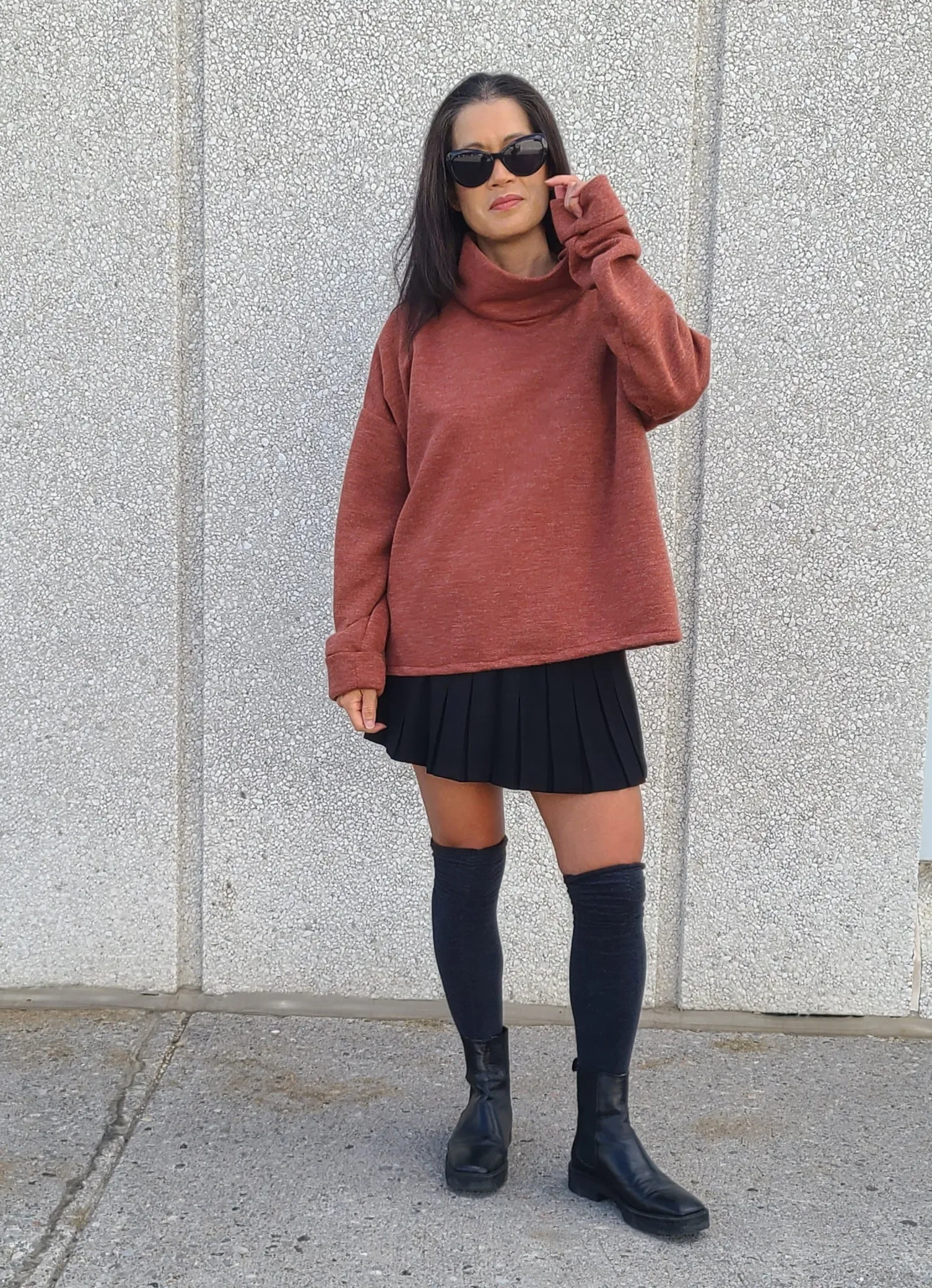 ROOMY Knit Sweater