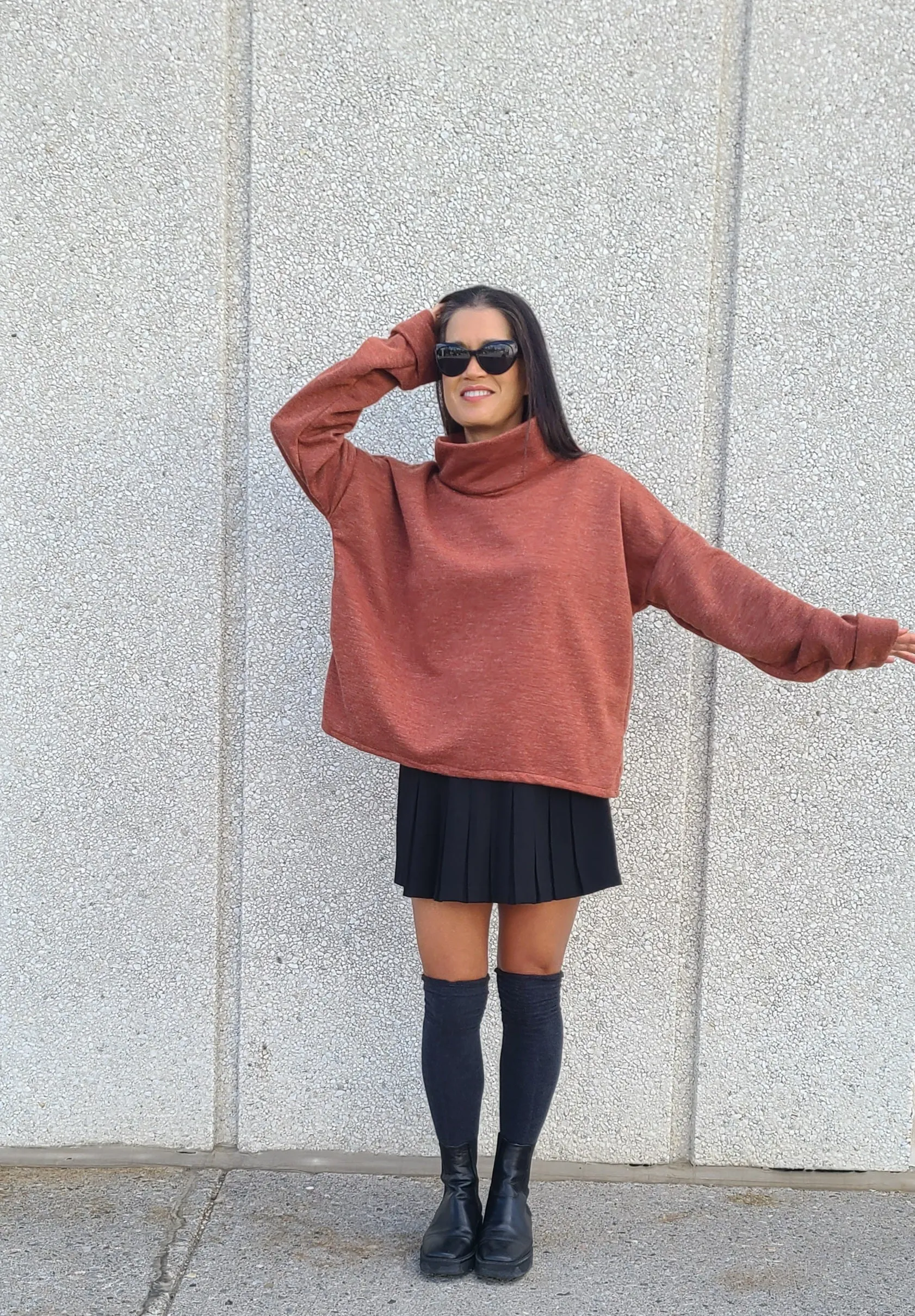 ROOMY Knit Sweater