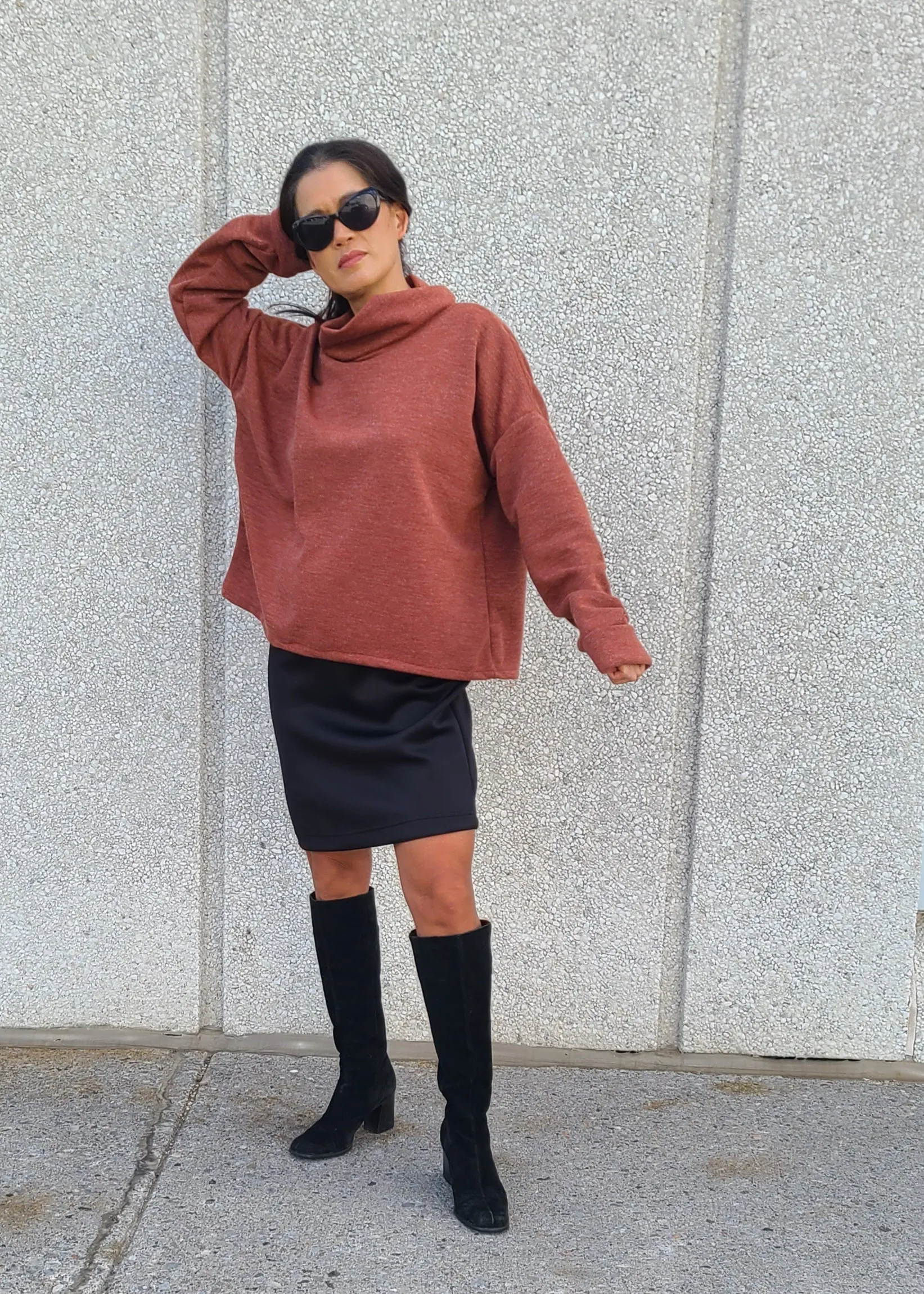 ROOMY Knit Sweater