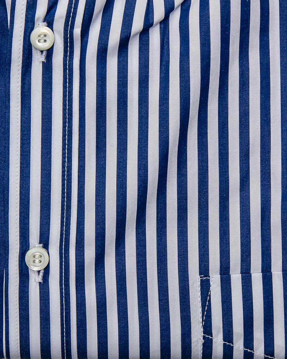Royal Blue Bengal Stripe Dress Shirt