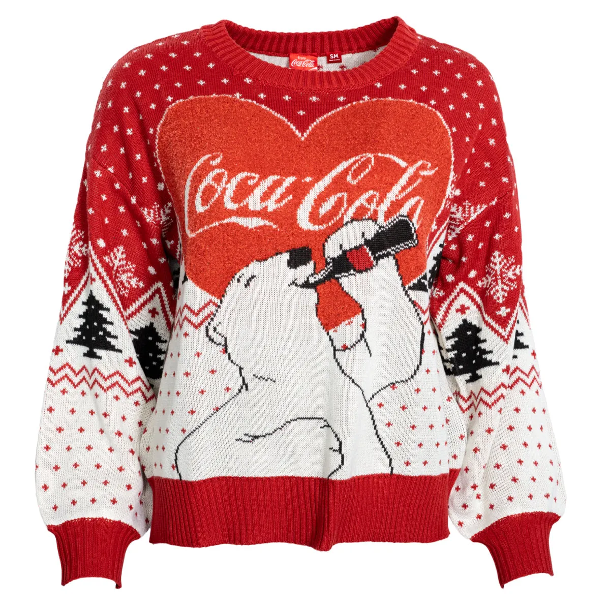 Ugly Christmas Sweater - Iconic Coca Cola Polar Bear for Festive Gatherings
