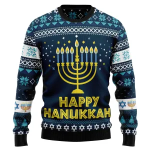 Ugly Christmas Sweater JulesRoche All-Over-Print Festive Pullover