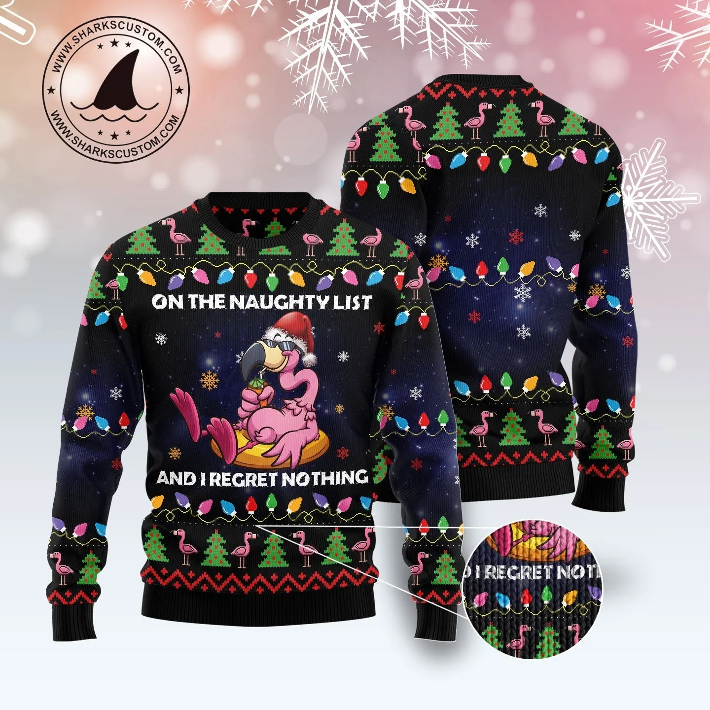 Ugly Christmas Sweater JulesRoche All-Over Print Festivity