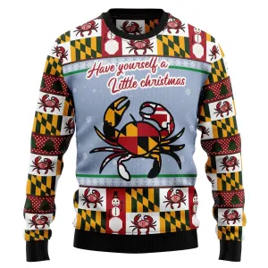 Ugly Christmas Sweater JulesRoche All-Over Print Warm Pullover