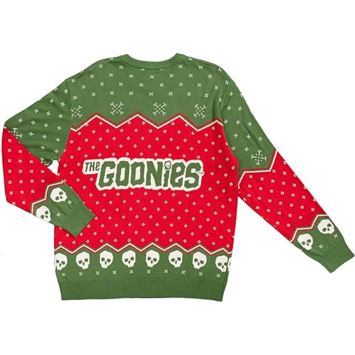 Ugly Christmas Sweater JulesRoche Goonies Chunk Truffle Shuffle Scene