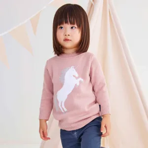 Unicorn Sweater Dusty Pink