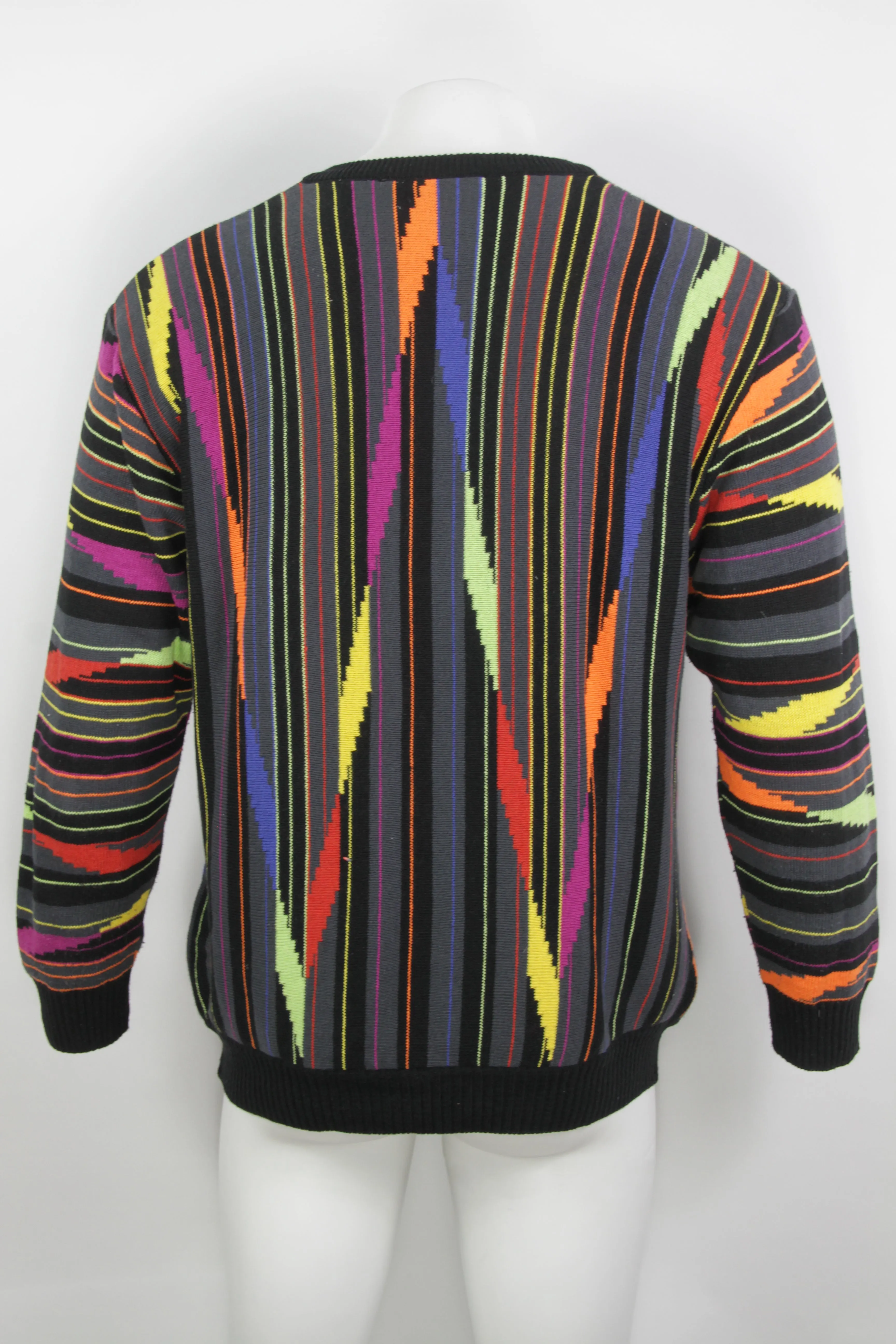 Vintage 80/90s Patterned Sweater - XL