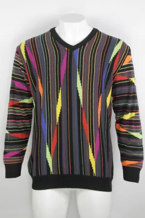 Vintage 80/90s Patterned Sweater - XL