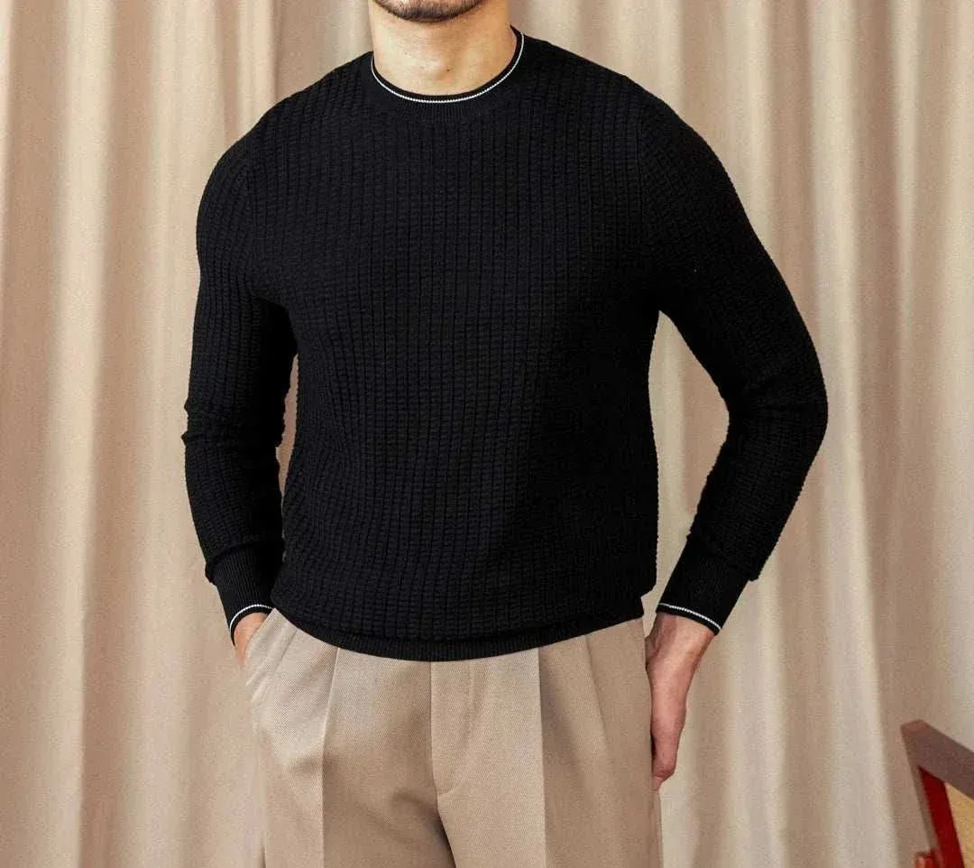 Winter wool sweater