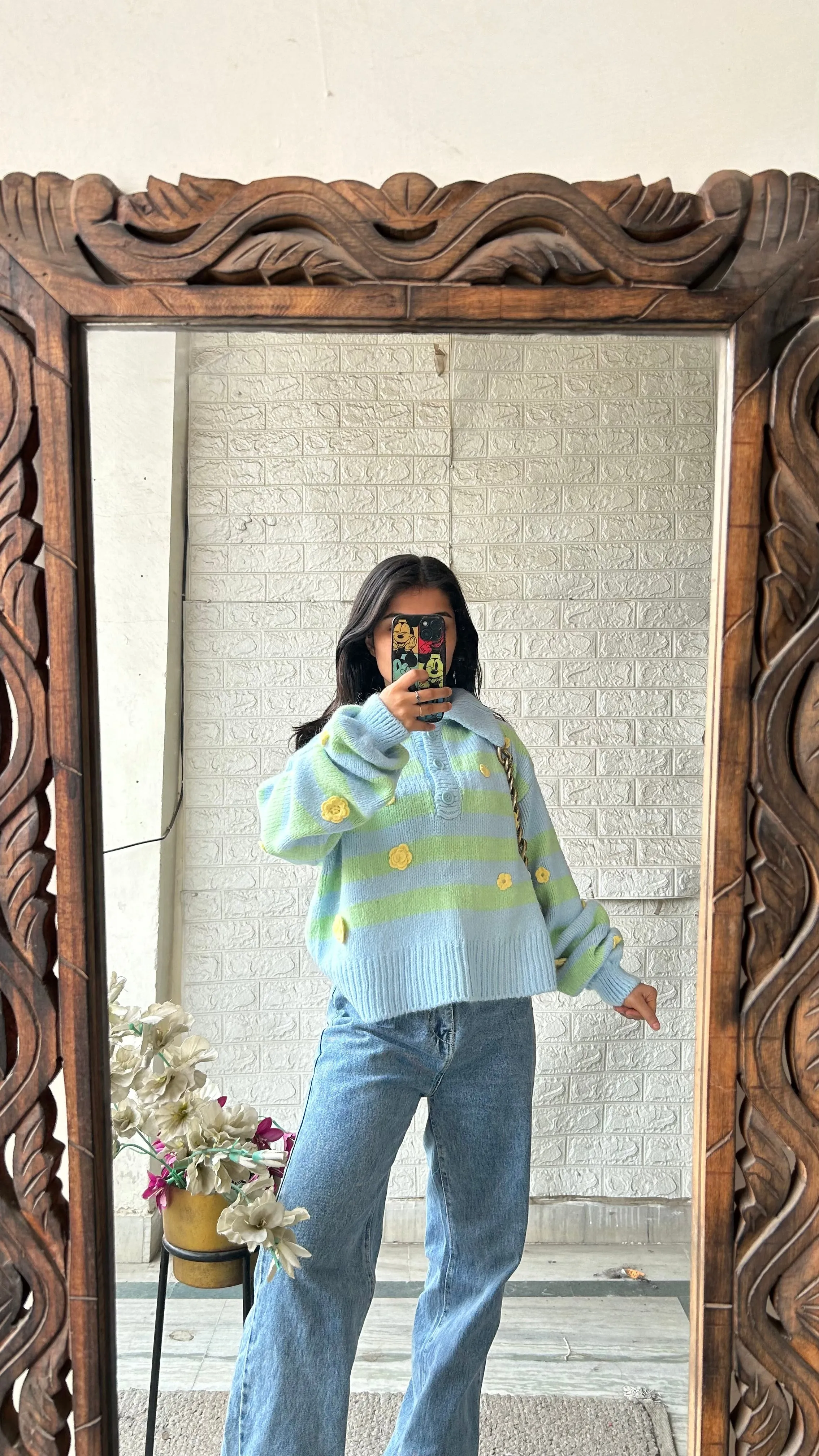 Zara thrifted sweater M